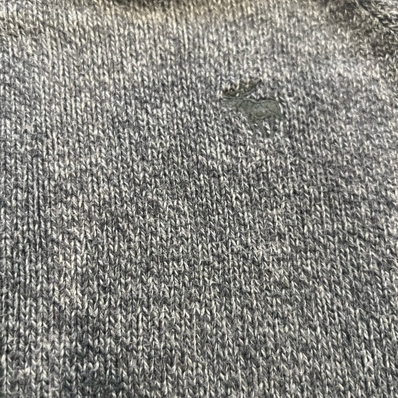 Abercrombie & Fitch Men's Grey Long Sleeve Cotton Sweater‎ - Picture 3 of 4